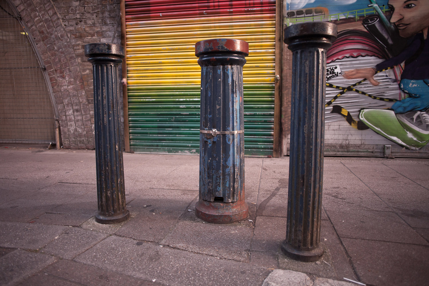 Brixton Market, before the after
